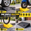 Threshold Ramp for Smooth Access – Non-Slip Plastic Transition Ramp