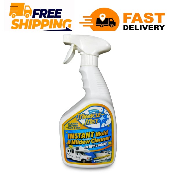 MiracleMist Instant, Mold and Mildew Spray Remover for RV and