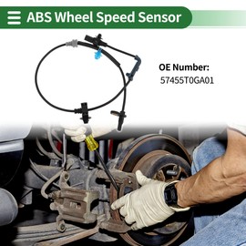 Motoforti ABS Wheel Speed Senor ABS Sensor Anti-lock Braking System Sensor for Honda CR-V 2012-2016 No.57455T0GA01 Front Left