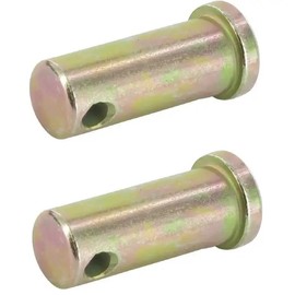 cyclingcolors 2 x Trailer Hitch Diameter 12.7 mm x Length 36 mm 3 Point Trailer Tractor Truck Agricultural Machinery Piton Pin Screed