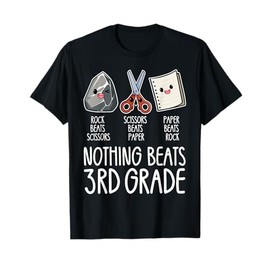 Nothing Beats 3rd Grade Funny Back to School Kids Teachers T-Shirt