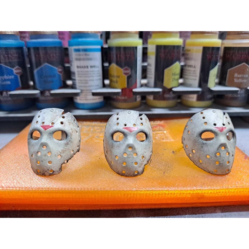 NECA Custom NECA accessories Jason Voorhees Resin UBER mask and