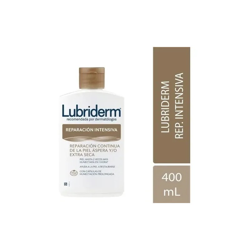 Lubriderm Reparación Intensiva 400ml Intensive Repair Lotion, 13.5 fl oz