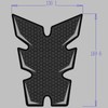BYEMTTY 3D Traction Pad Tank Kit for Honda CBR650R/E-Clutch (19-25)