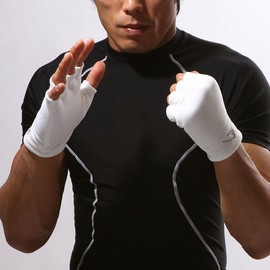 Bodymaker Knuckle Inner Gloves (1 pair) IG8 White Free (L)
