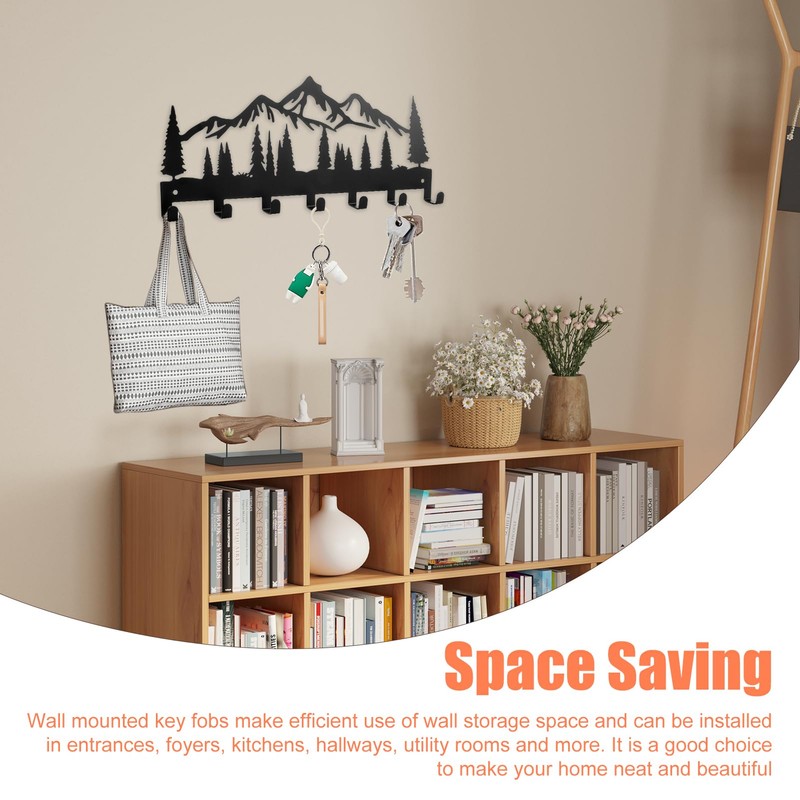 Metal Key Holder for Wall Mounting, Key Holder for Wall,