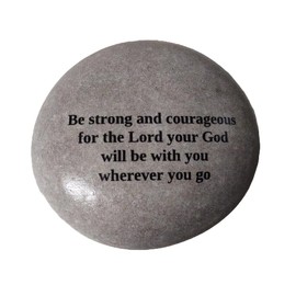 Scripture river rock stone encouragement God