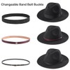 LADYBRO Fedora Hats for Women Wide Brim Hat, Incld 3