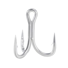 BLUEWING - 7 ganchos agudos, 5 ganchos de punta de aguja, ganchos de pesca de acero de alto carbono, ganchos de pescado extra afilados para pesca de agua salada de agua dulce, tamaño 4/0