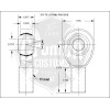 Grunion Fabrication 3/4-16 Heim Joint Panhard Bar Kit CHROMOLY Rod