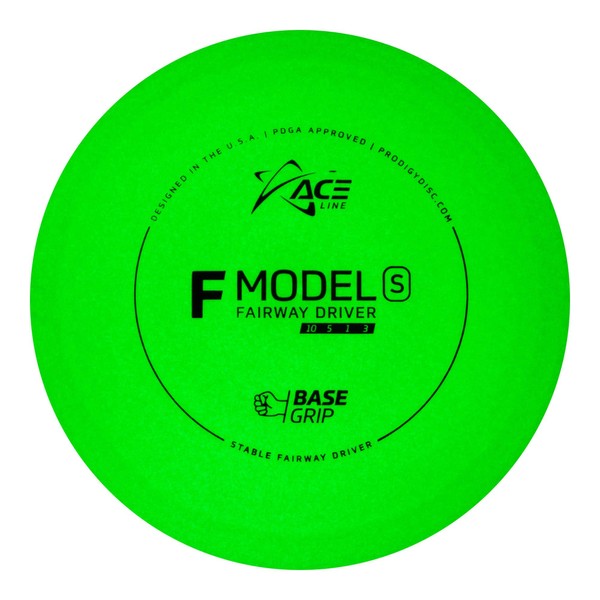 Prodigy Disc Ace Line Glow Base Grip F Model S Fairway Driver Golf Disc [Colors May Vary] - 170-176g