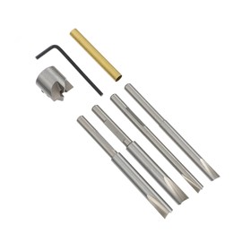 iplusmile 1set Single-edge Steel Milling Cutter Kit for Engraving and Carving High- Pen Trimming Tool Compact and Efficient Cutting