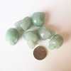 "N/A" 2 Pcs Natural Green Aventurine Mini Crystal Human Skull