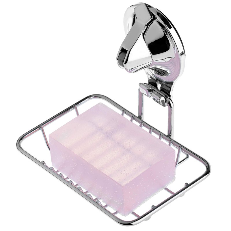KADAX Soap Holder Suction Cup Soap Basket Stainless Steel Soap