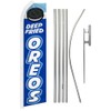 Trade Winds Deep Fried Oreos Blue Super Swooper Flag &