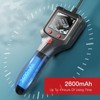 Industrial Endoscope Cam Handheld Inspection Borescope 2.4in LCD Screen 8mm