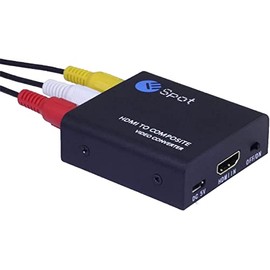 ESPOT HDMI to Composite AV RCA Converter (with manufacturer's warranty
