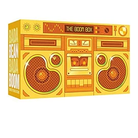 Bada Bean Bada Boom, Crunchy Roasted Broad Bean Snacks (Fava), High Protein, Vegan, Gluten-free - 110 Calorie Packs, The Boom Box Variety Pack, 1 Ounce (Pack of 45)