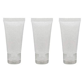 DNHCLL 10PCS 15ML Empty Reusable Plastic Empty Travel Cosmetic Soft Tubes Bottle Container With Flip Cap Shower Lotion Cleanser Packing Sample Bottles