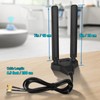 Eightwood WiFi 6E Tri-Band Antenna 6GHz 5GHz 2.4GHz Gaming WiFi