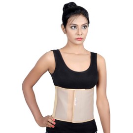 Wonder Care Abdominal Binder for Men and Women/Postpartum Post-Operative Post-Surgery Wrap/Abdomen Navel Umbilical Hernia Support Belt (S)