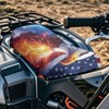 SEANATIVE Eagle Fire American Flag ATV Seat Covers Four-Wheeler Seat
