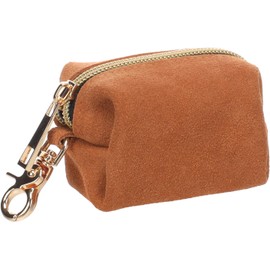 Sueda Caramel Waste Bag Dispenser + 1 Roll 8 x 5 x 5 cm