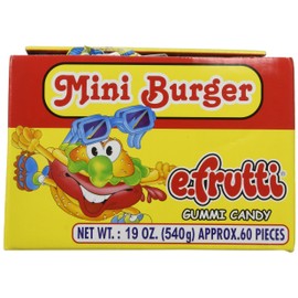 Gummy Burgers - Mini Gummi Burger (approximately 60 pieces)