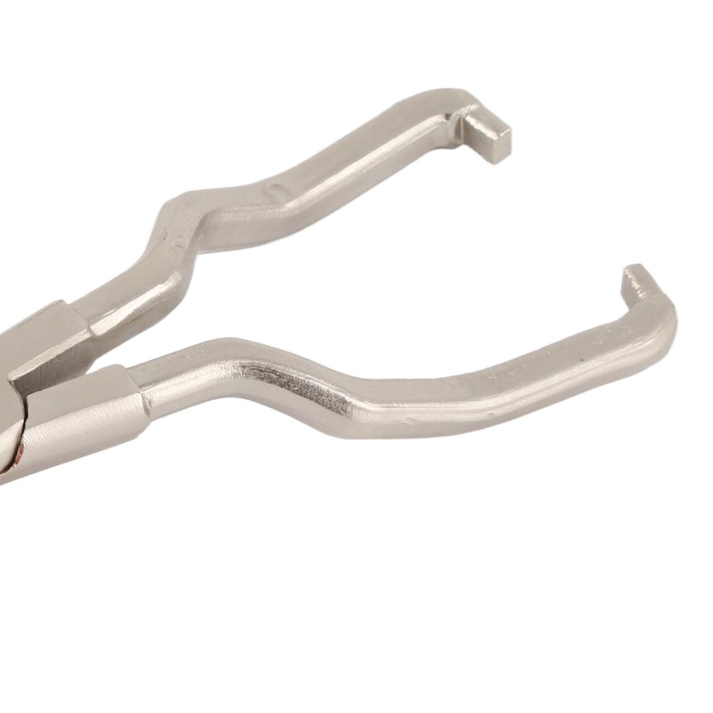 235mm Fuel Line Clip Plier Stainless Steel Rubber Grip Ergonomic
