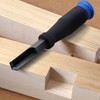 Right Angle Chisel Chrome Vanadium Steel TPR Handle Square Corner