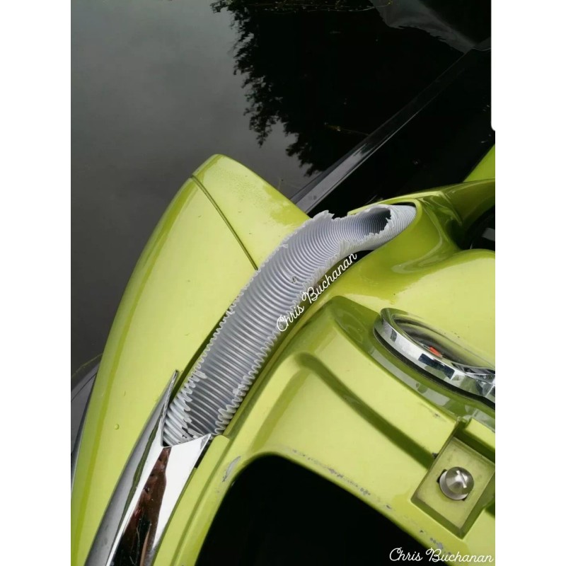 BRP Silver SeaDoo BRP RXP RXP-X Hood Vent Hose Set