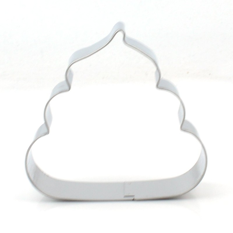 GXHUANG Cute Dung Cookie Cutter - Stainless Steel (Poo)