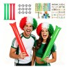 Peluca Con Bandera México Fanático Accesorios Mundial 2026