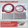 Power Ground Cable Truck Side HYD01684 & Plow Side HYD01690