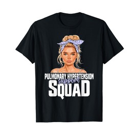 Hypertension Awareness Support Women Pulmonary Hypertension T-Shirt