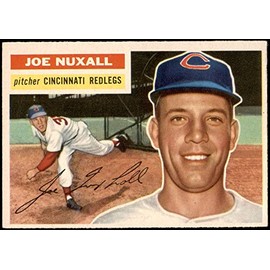 1956 Topps # 218 Joe Nuxhall Cincinnati Reds (Baseball Card) EX Reds