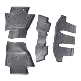 maXpeedingrods Floor Mats Liners For Toyota Highlander TPE Rubber Carpet All Weather 2020-2024