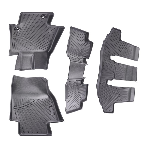 maXpeedingrods Floor Mats Liners For Toyota Highlander TPE Rubber Carpet