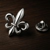 Fleur de Lys France Pin | Classic and Elegant Brooch