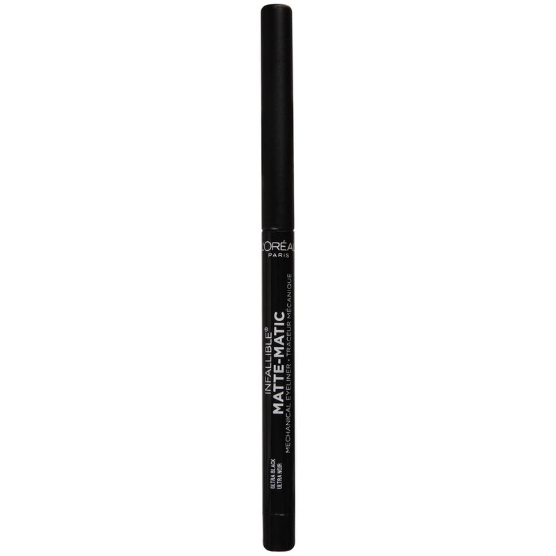 L'Oreal Paris Infallible Matte-Matic Mechanical Eyeliner, Ultra Black, 0.01 oz.