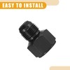 Partuto 2 Pcs AN10 to AN8 Universal Flare Reducer Fitting