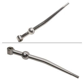 BURANIFUSION Chrome Short Throw Shifter Shift for Honda CRX 1988-1991|Honda Civic 1988-2000|Honda Civic del Sol 1993-1997|for Acura Integra 1991-2000 4CAR-SS-HC88C WEF1566