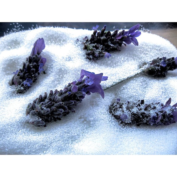 Lavender Flower Sugar from the Seasoned Sugars Collection by Merchant