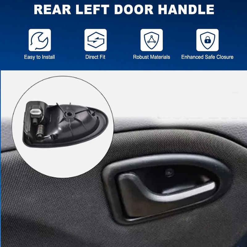 TOTMOX Car Inner Door Handle, Door Pull Handle Auto Interior