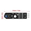 3Pcs 1 Channel Infrared Reflection, Ir Reflectance Sensor Tracking Sensor