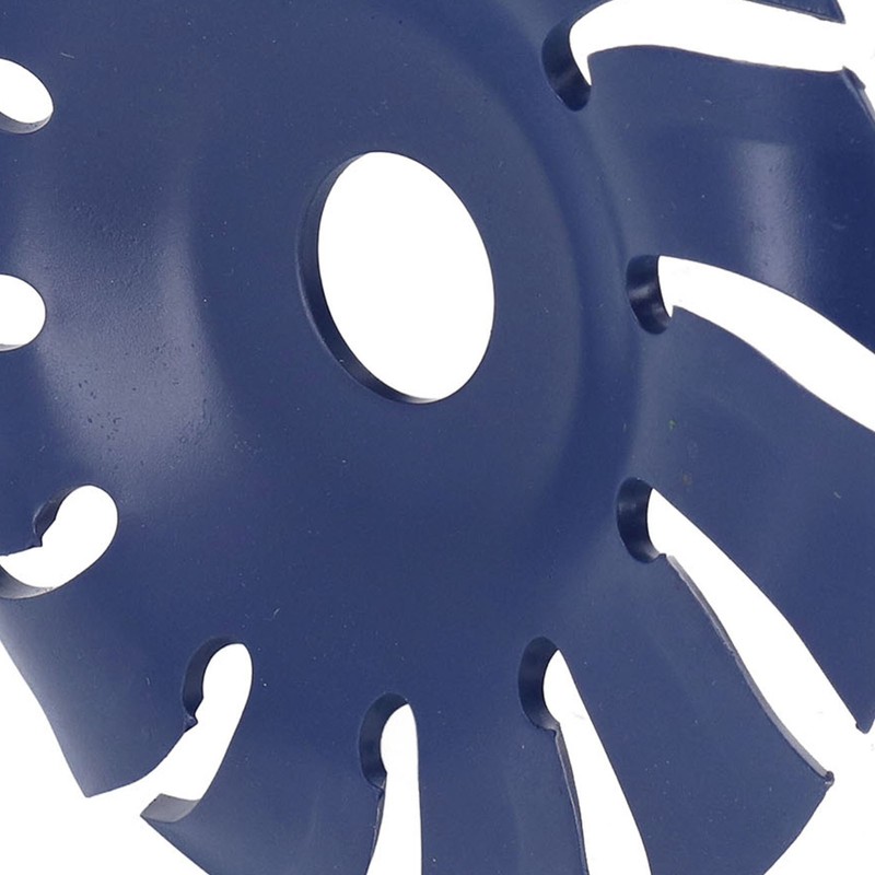 Angle Grinder Wheel Manganese Steel Dark Blue 0.9in Woodworking Grinding
