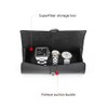 Contacts Leather Watch Box, Travel Bag for 3 Watches, Storage