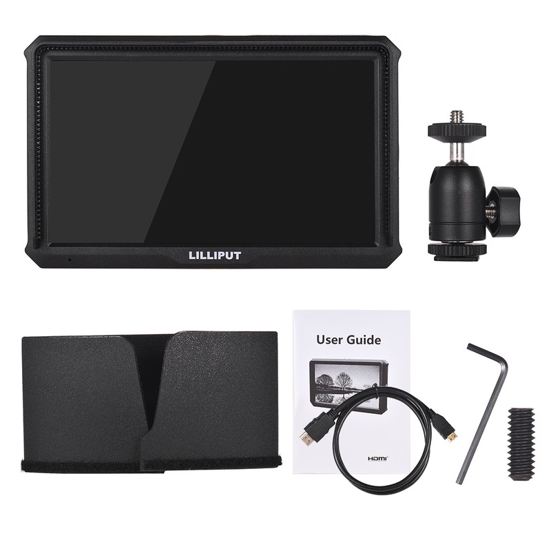 LILLIPUT A5 5 Inch IPS Camera-Top Broadcast Monitor for 4K