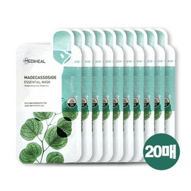 Mediheal Essential Mask Madecassoside Mask Pack 10 sheets x 2 / 메디힐 에센셜 마스크 마데카소사이드 마스크팩 10매입 x 2개