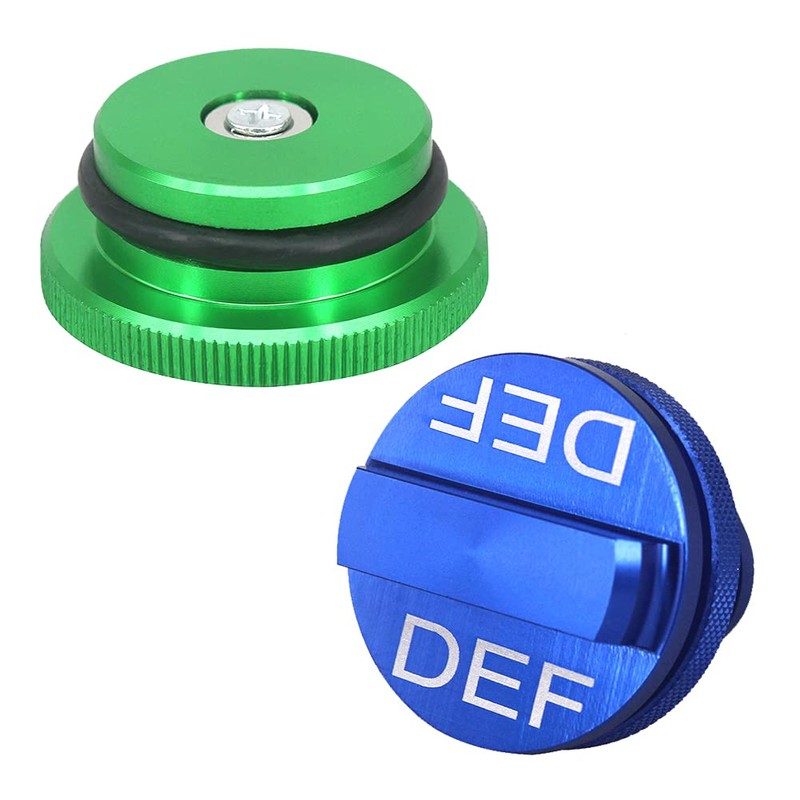 HKOO Diesel Fuel Cap Compatible with Dodge Ram, Aluminum Factory